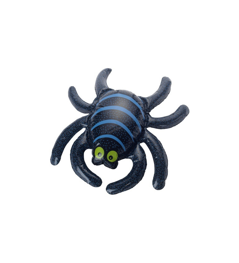 Černý nafukovací pavouk