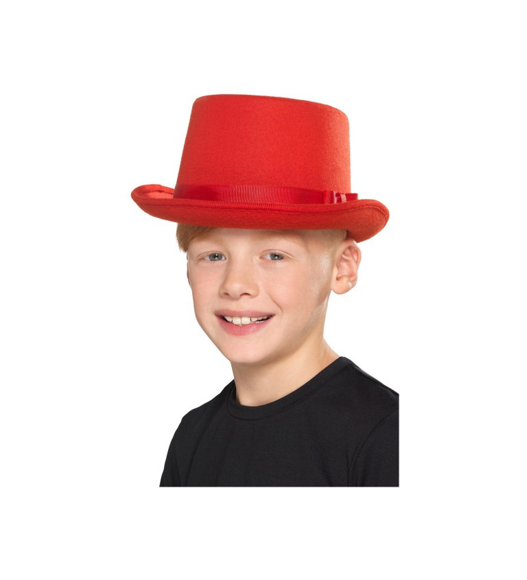 Červený klobouk - dětský