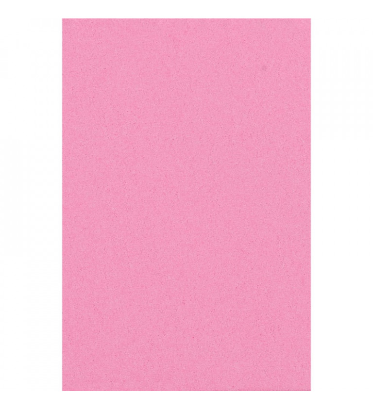 Plastový ubrus - světle růžový