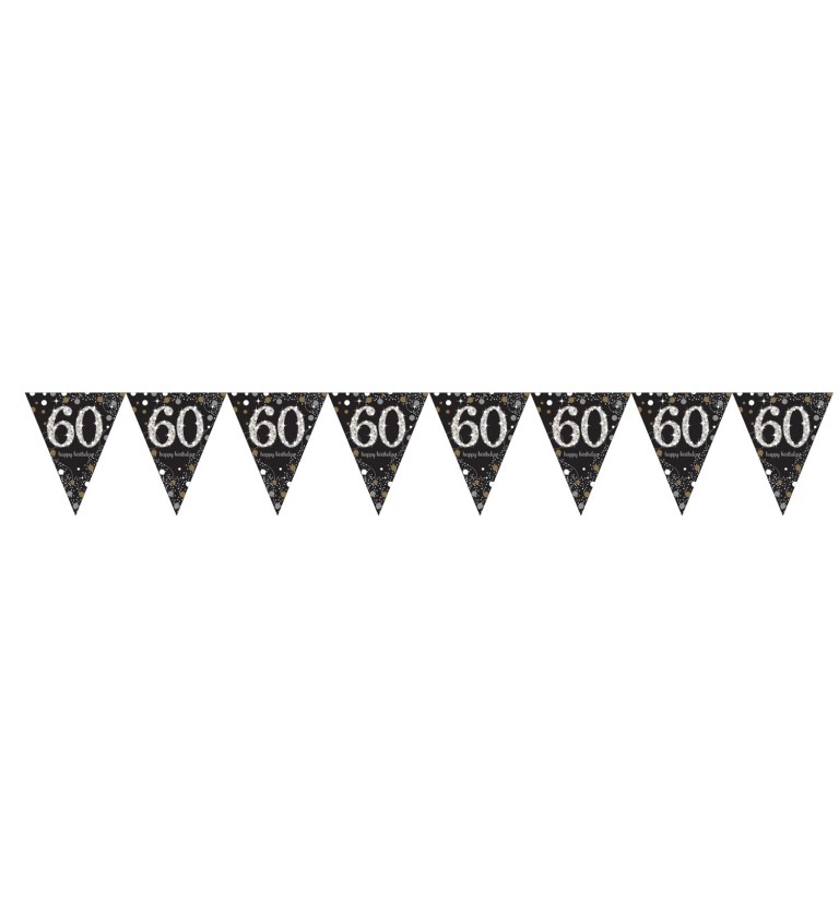 Girlanda - vlaječky 60