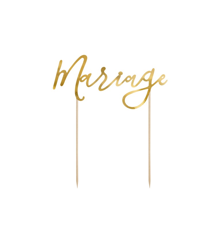 Mariage - zlatý zápich