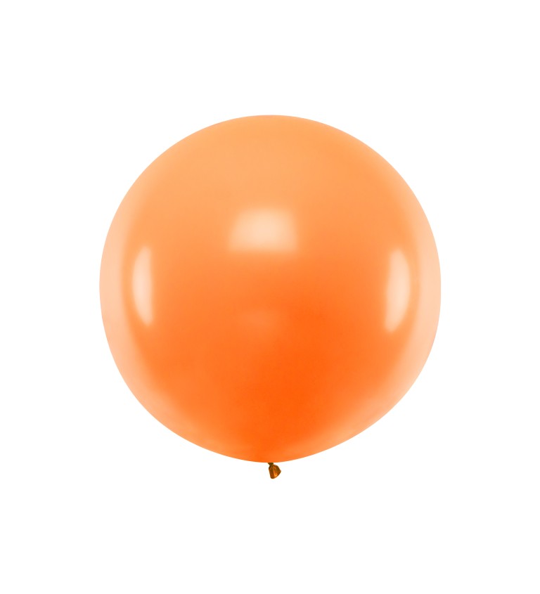 Obří balónek - oranžový