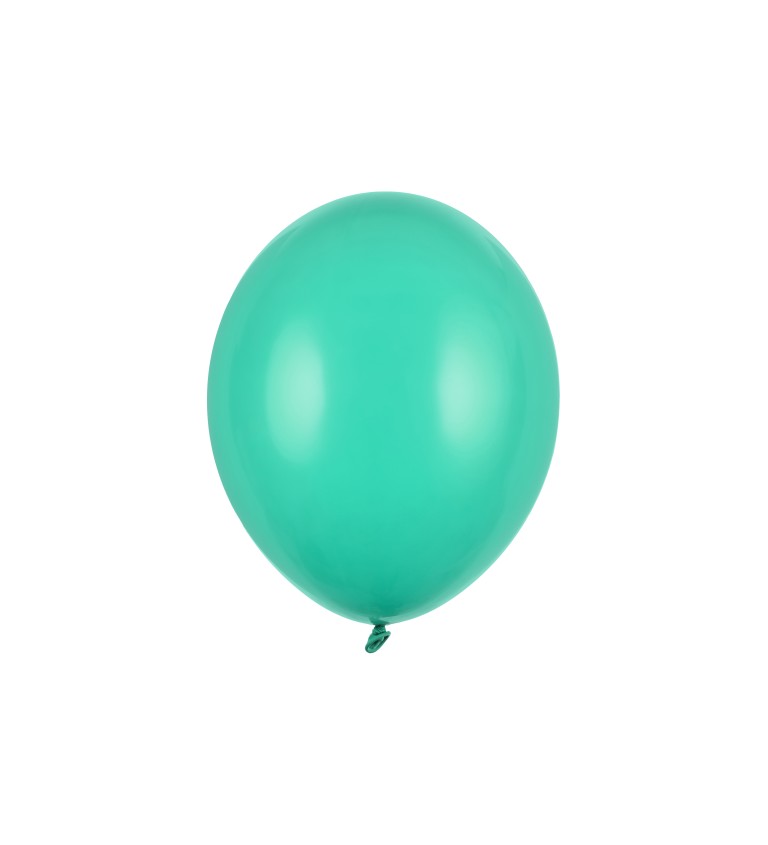 Sada pastelových balónků 10 ks - akvamarínová