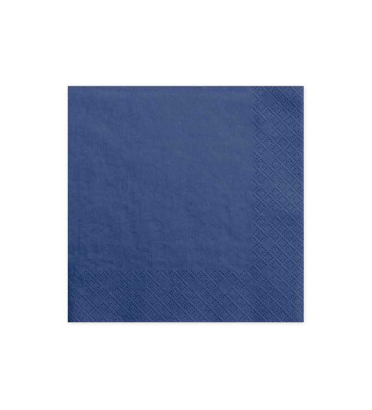 Ubrousky- tmavě modré