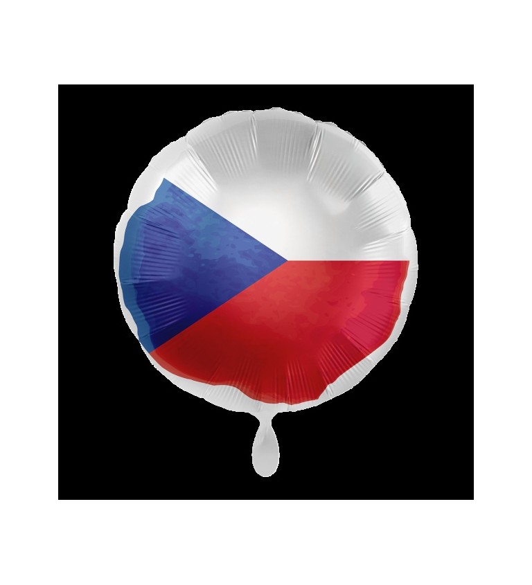 Česká vlajka - fóliový balónek