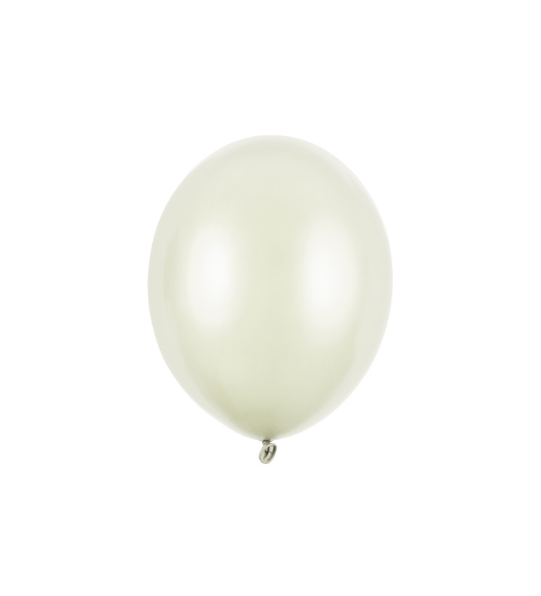 Balení krémových latexových balónků