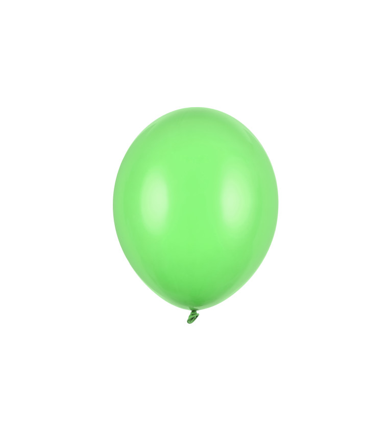 Latexové balóny - světle zelené - 10 ks