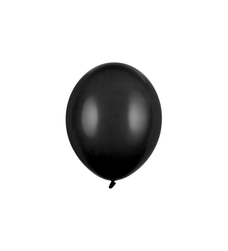 Balónky černé - 10 ks