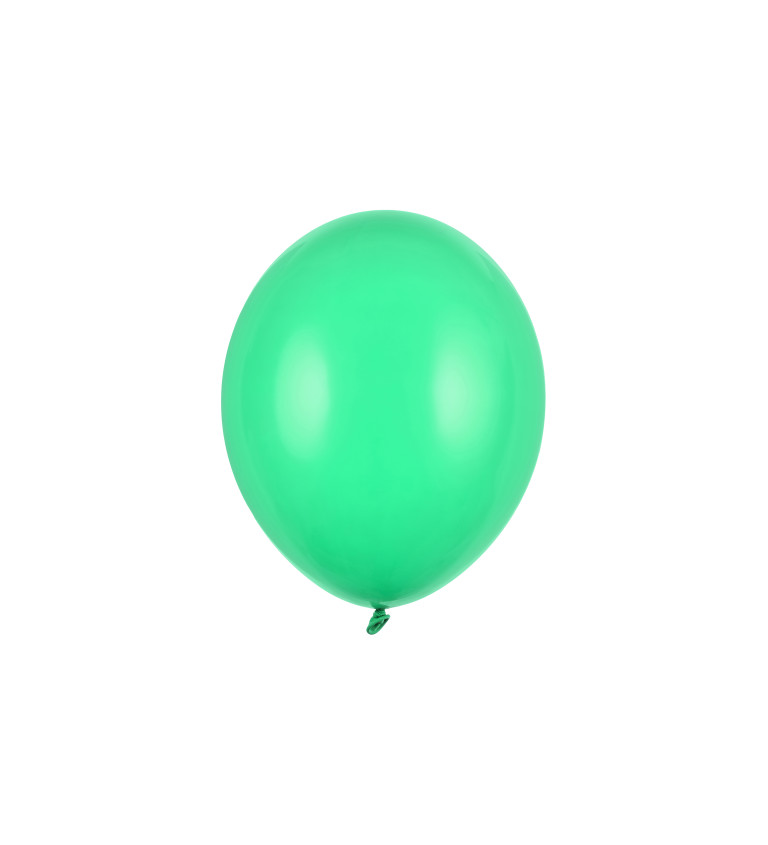 Balónky - tmavě zelené