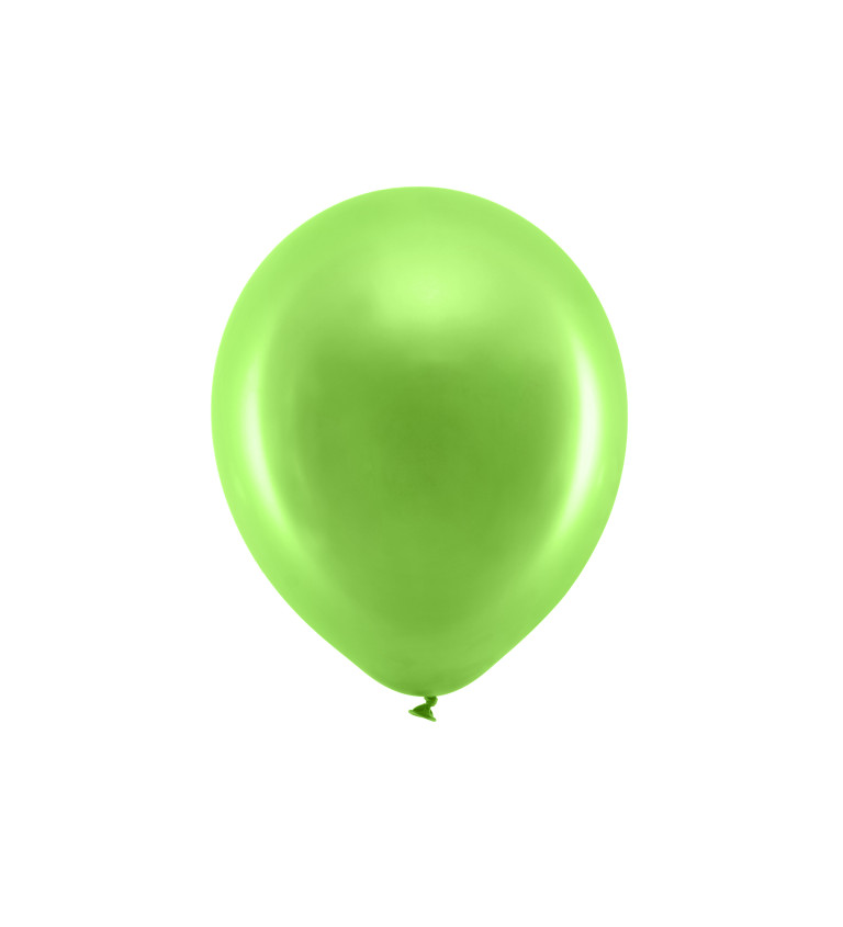 Rainbow balonky zelené - 10 ks