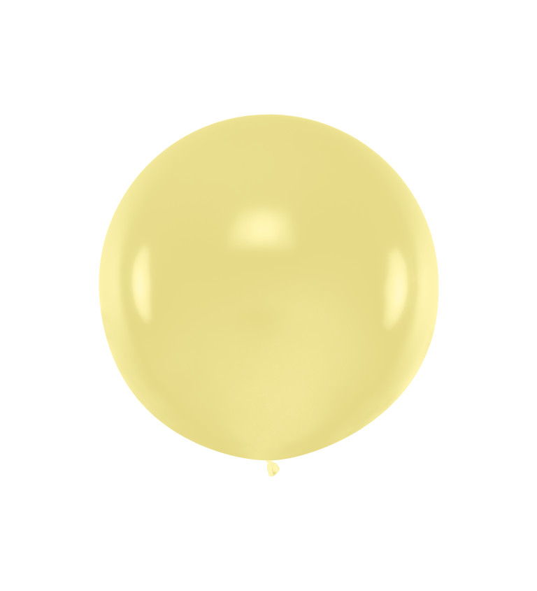 Jumbo balónek žlutý