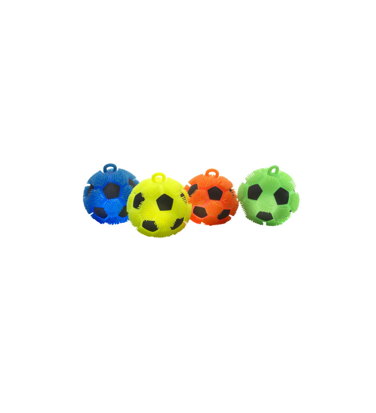Gumový fotbalový míček - různé barvy