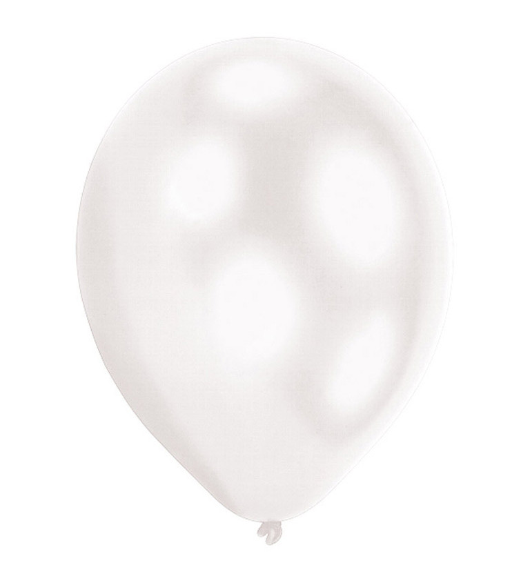 Bílé svítící - balónky