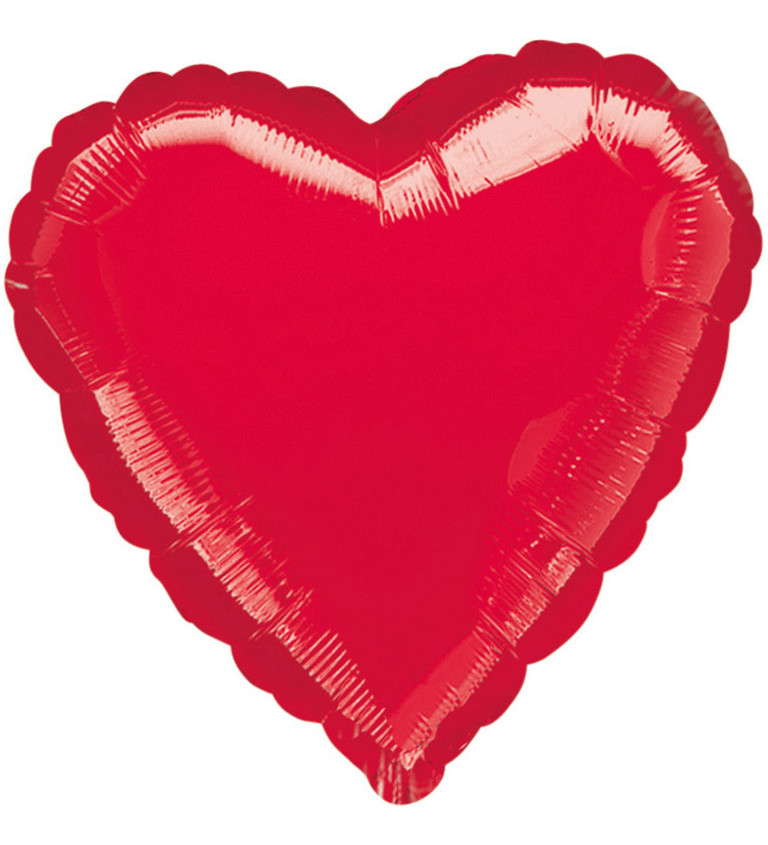 Fóliový balónek ve tvaru srdce