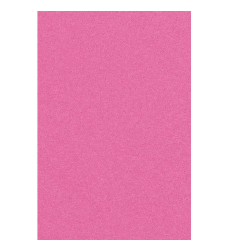 Ubrus růžový papírový