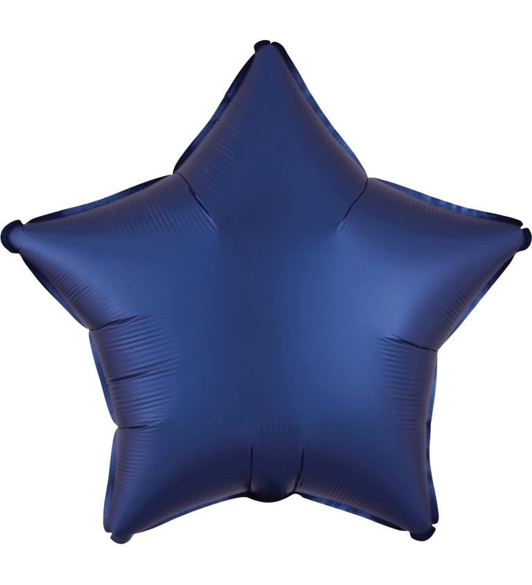 Balónek - hvězda modrá