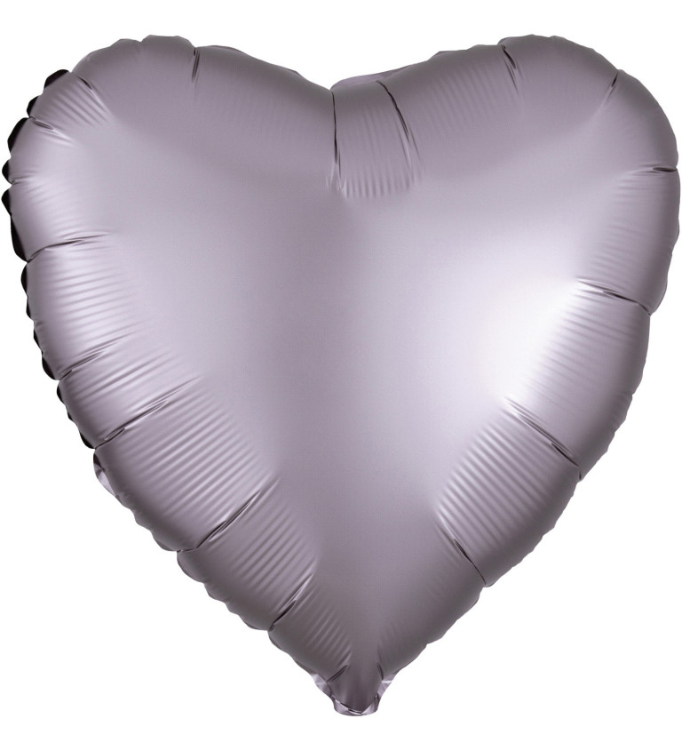 Balónek - fialové srdce