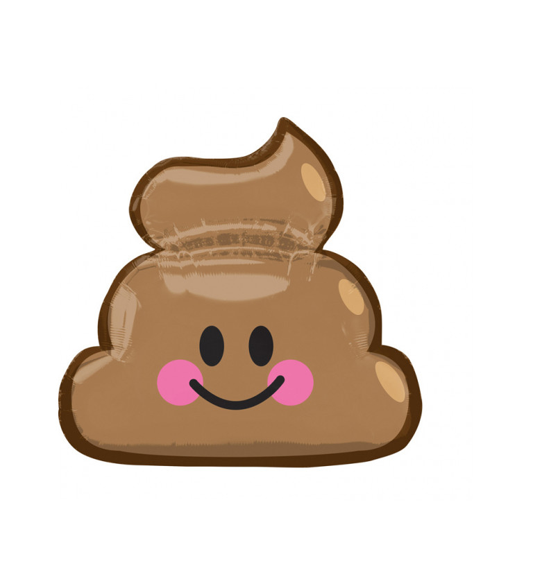 Balón - Emoji poop
