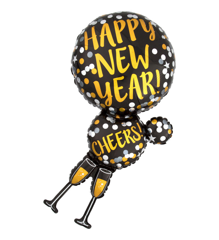 Happy New Year balón