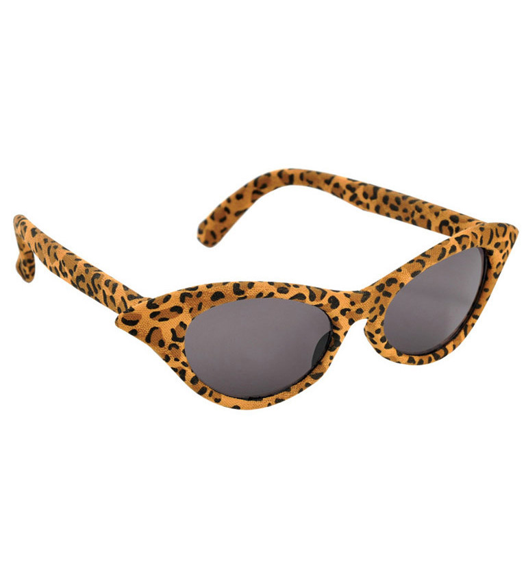 Sluneční brýle - vzor leopard