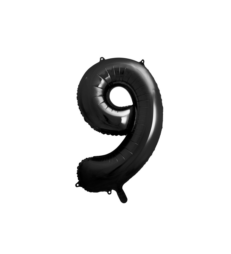 Černý balonek - číslo 9
