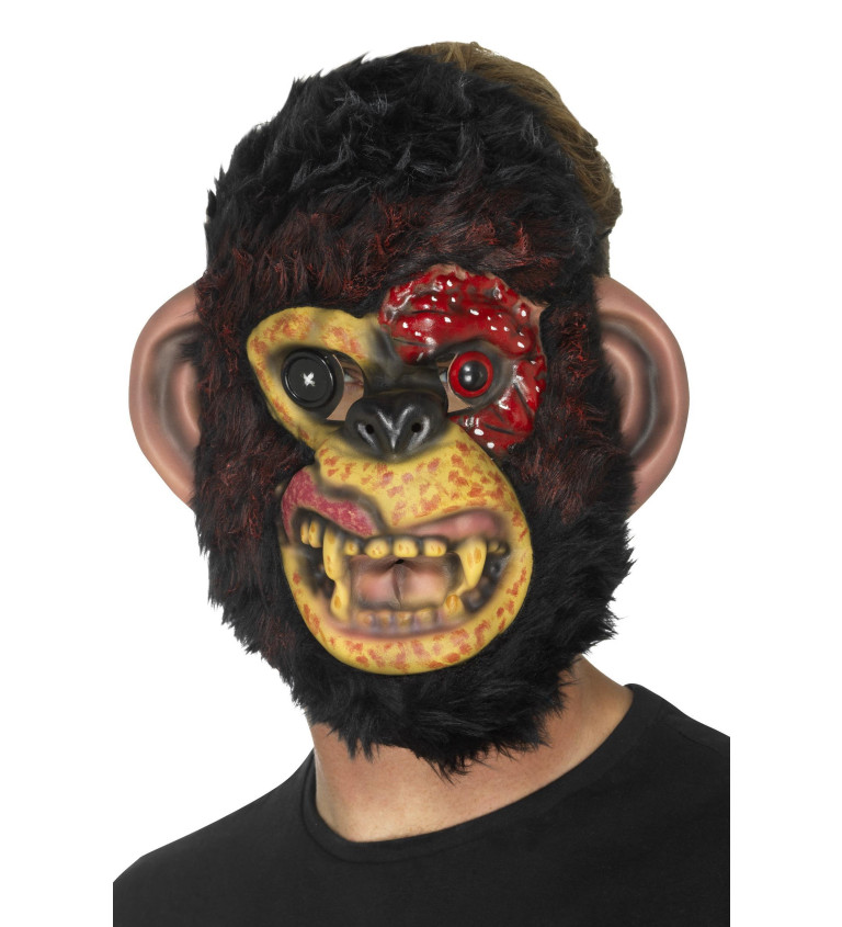 Opice - zombie maska