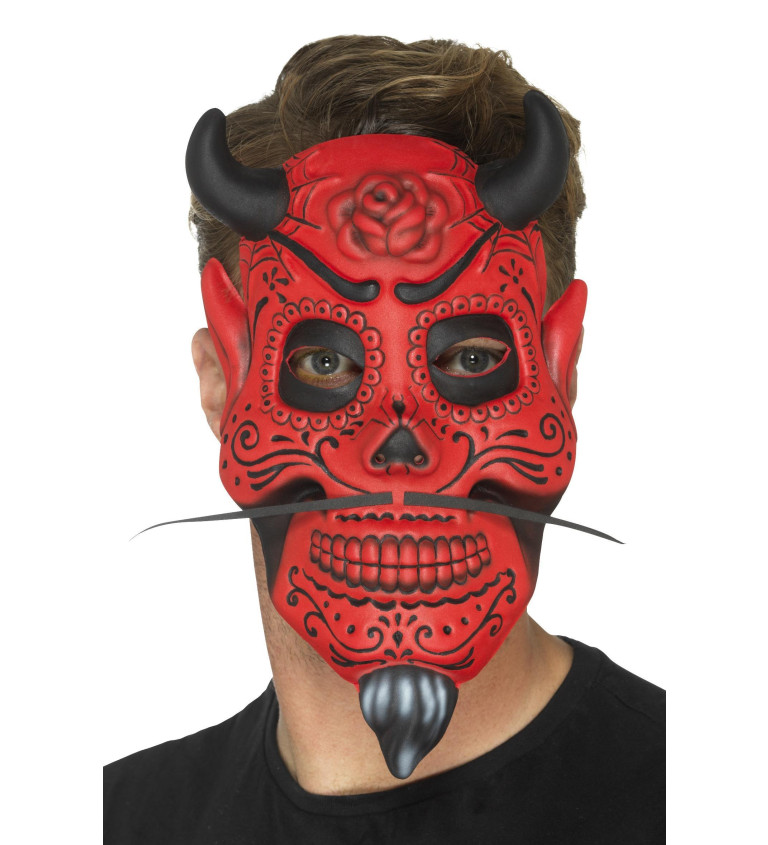 Devil - červená maska