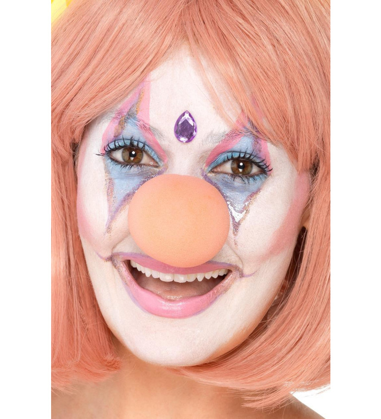 Nos klauna růžový