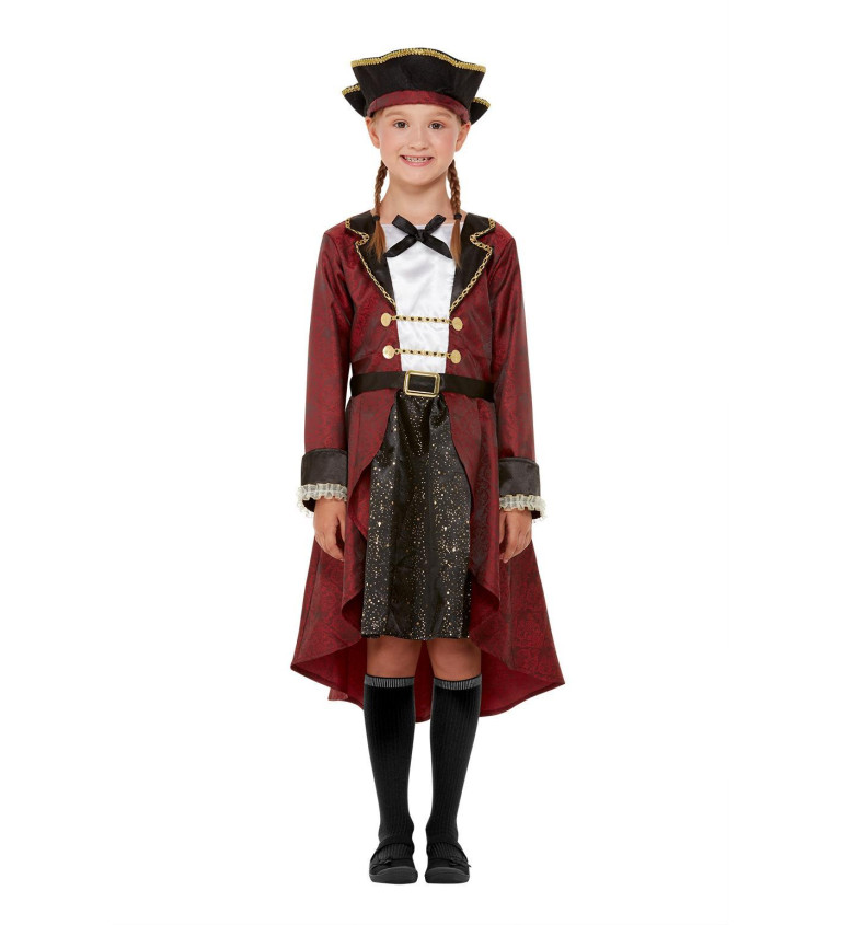 Pirátka - dívčí kostým