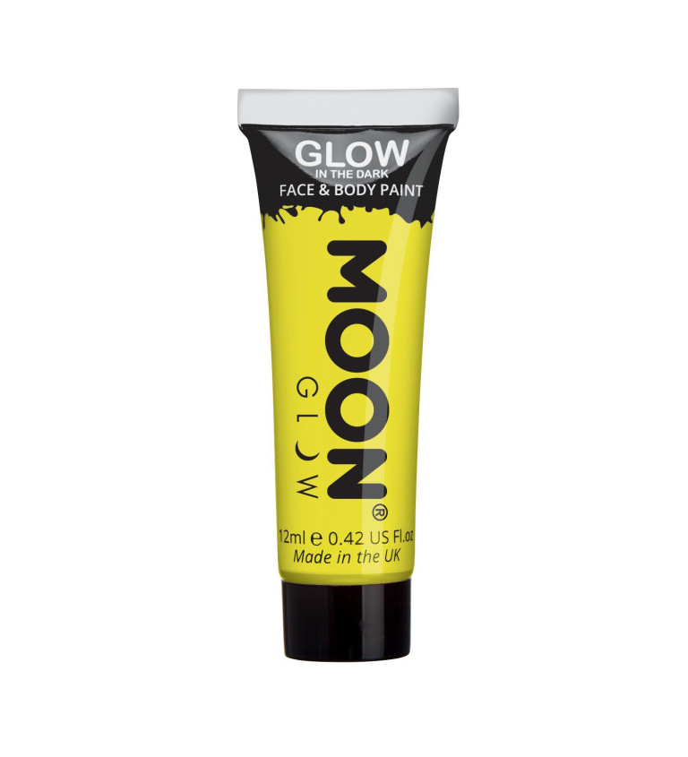 Moon - žlutá barva na obličej a tělo