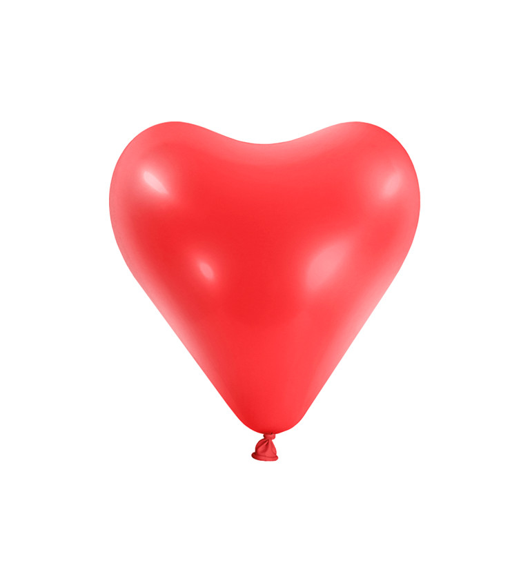 standard apple red 30cm/12" heart(50ks)