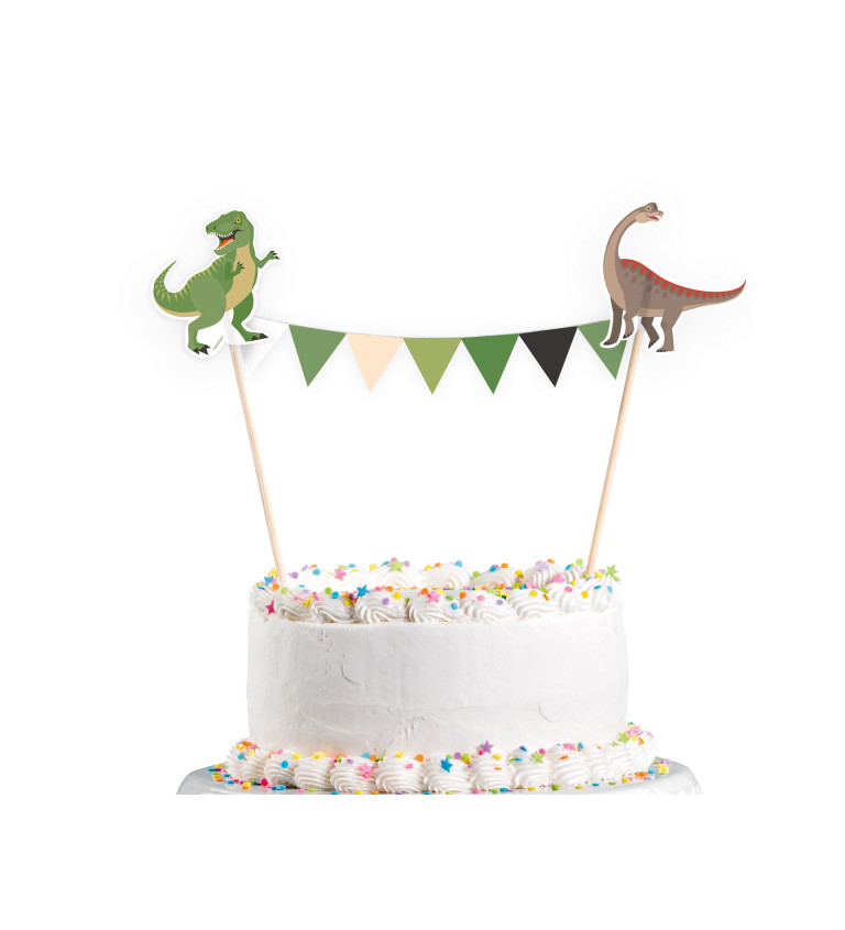 Zapichovátko do dortu s dinosaury
