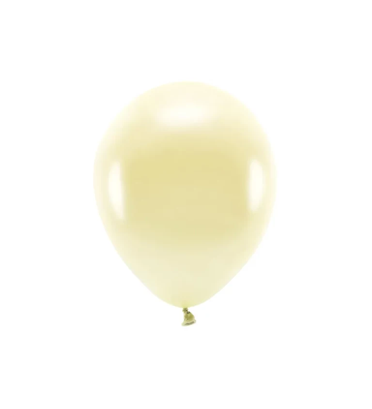Balonky - světle žlutá - 10ks