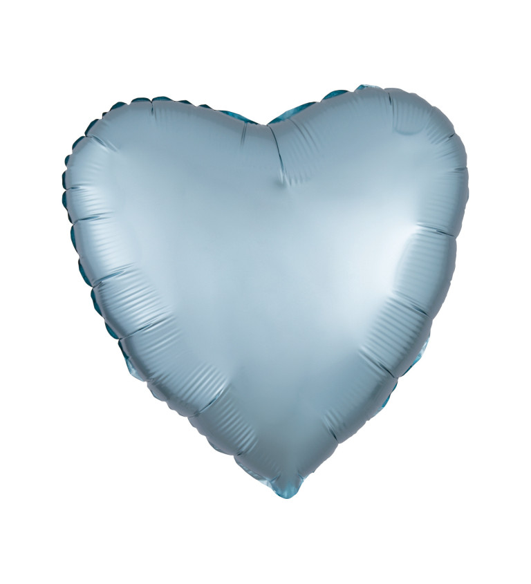Foliový balonek - srdce modré