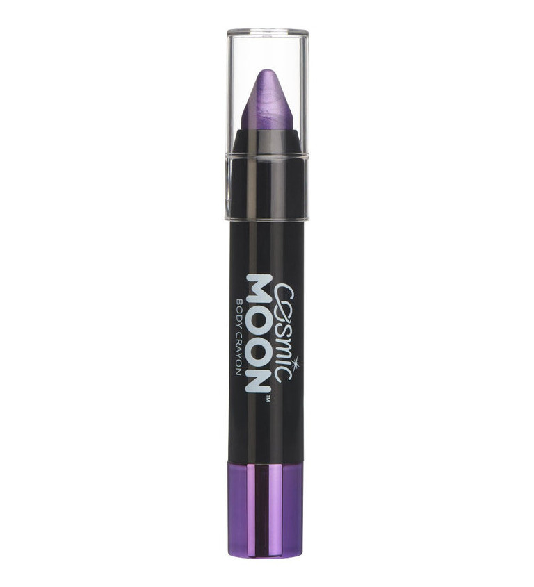 Metalická fialová tužka - make up