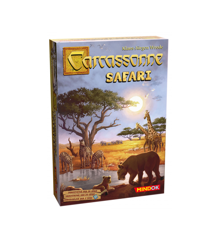 Carcassonne safari společenská hra