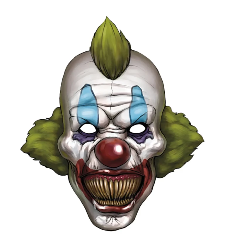 Maska - strašidelný klaun