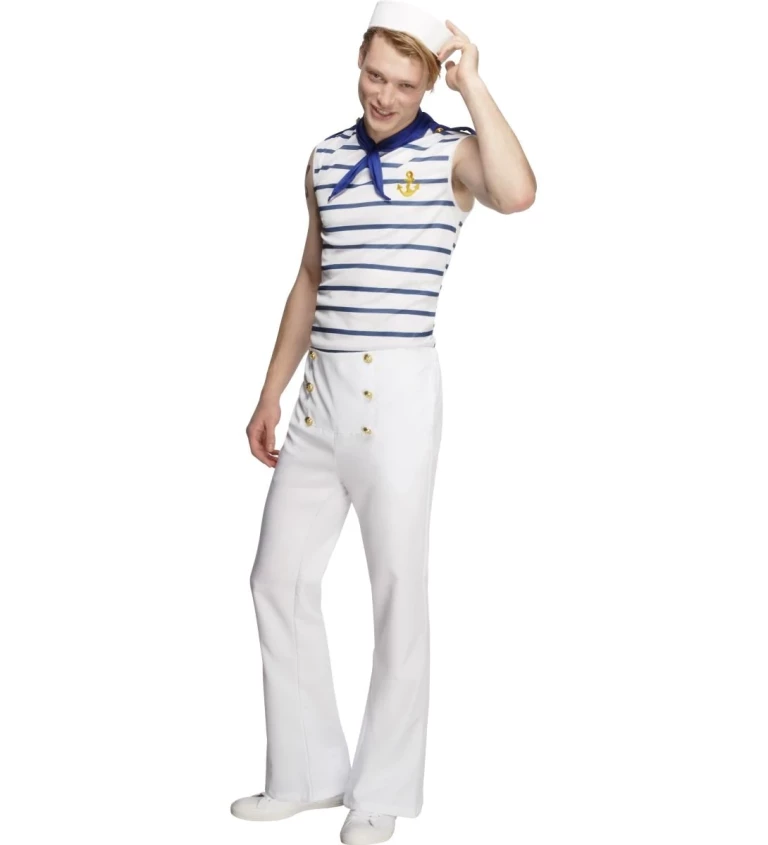 Pánský kostým námořníka ve francouzském stylu