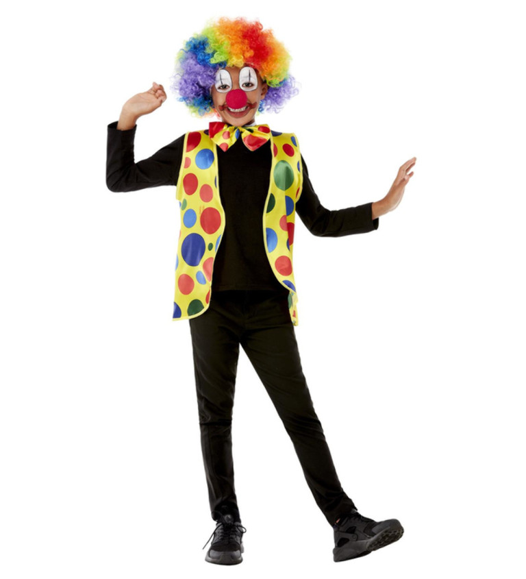 Sada doplňků ke kostýmu klauna