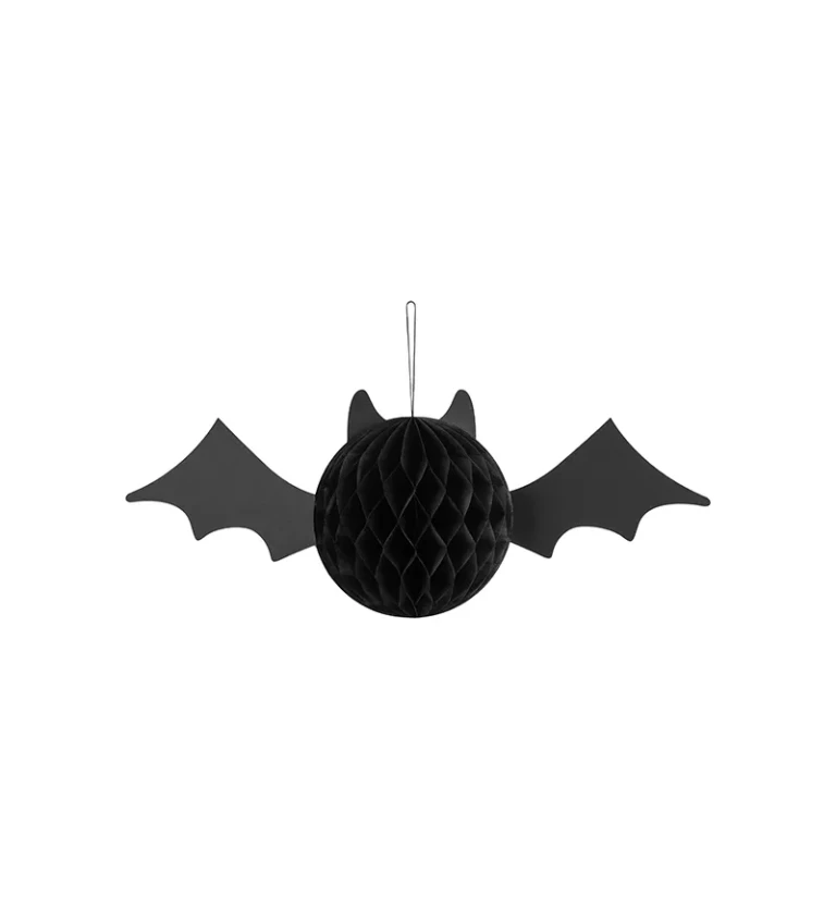Závěsná dekorační koule - netopýr