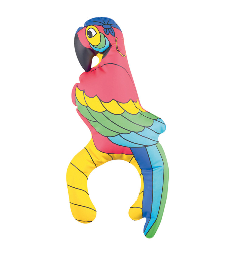 Balónek - Nafukovací papoušek