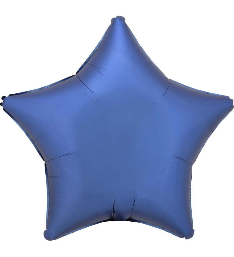 Modrý balónek foliový