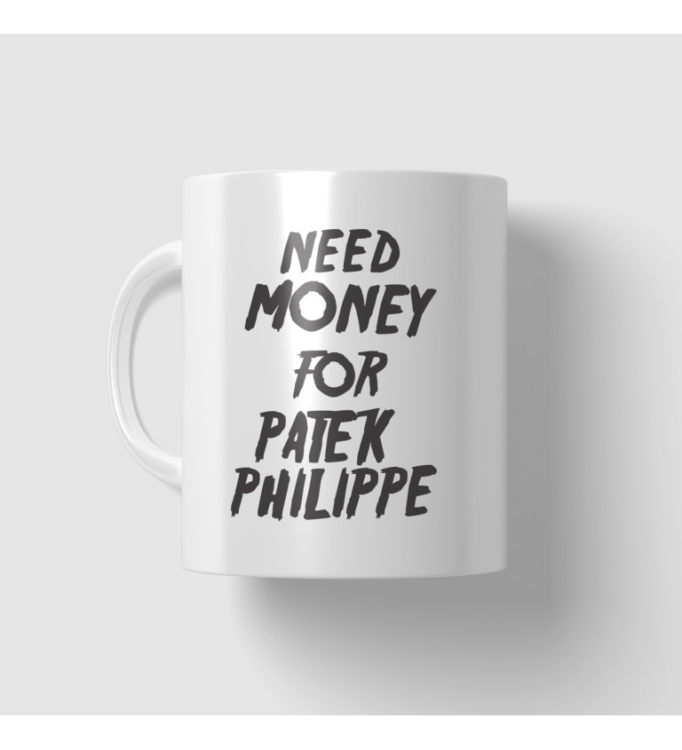 Hrnek bílý - Need money for Philippe