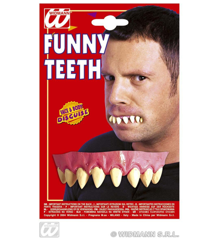 Vtipné fake zuby