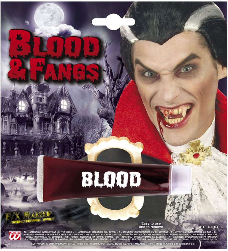 Krev + upírské zuby