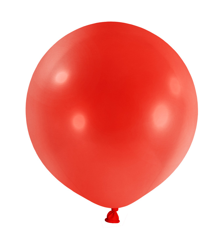Balónky dekorativní světle červené