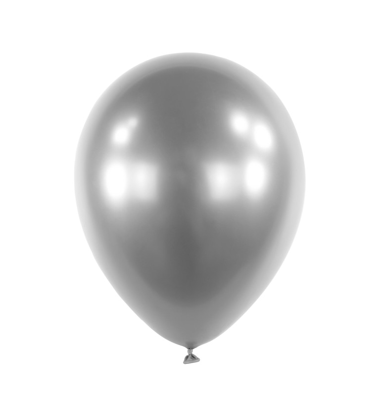 Balónky dekorační stříbrné