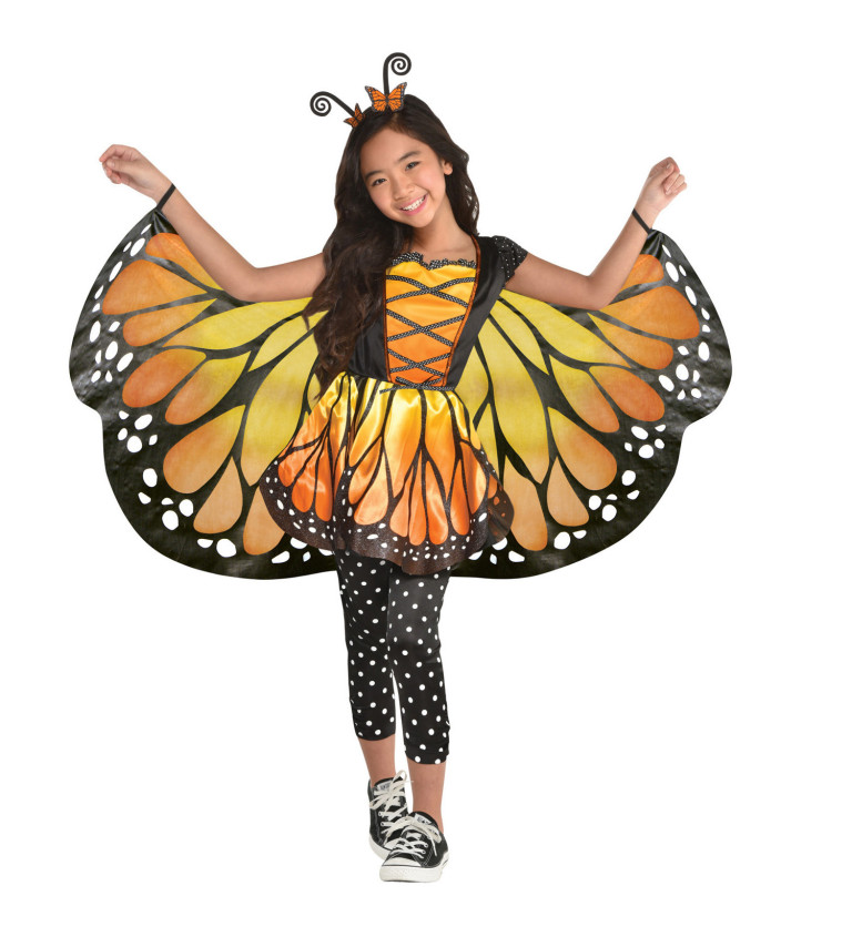 Motýl - dívčí kostým