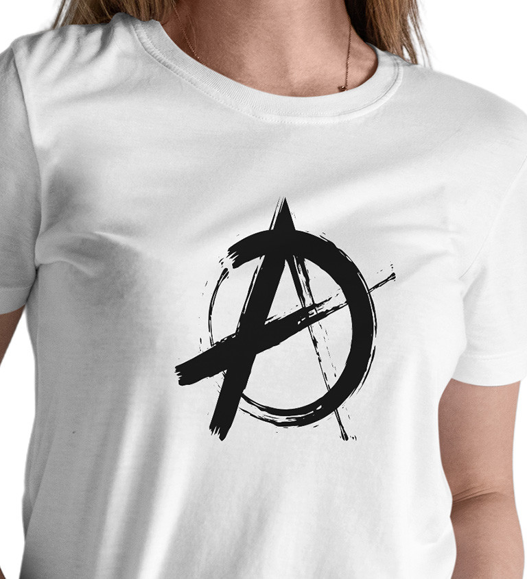 Dámské triko bílé - Anarchy