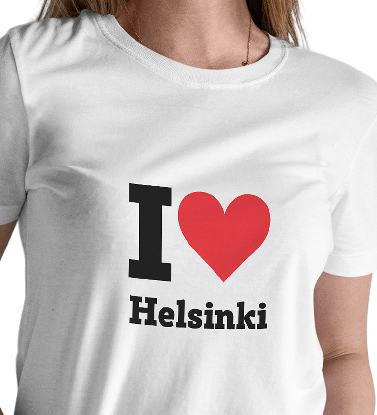 Dámské triko - I love Helsinki